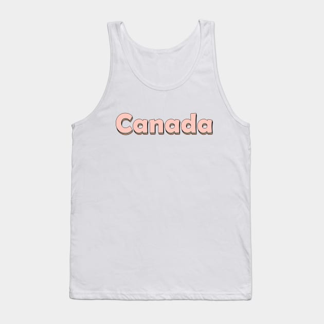 Canada Tank Top by MysticTimeline